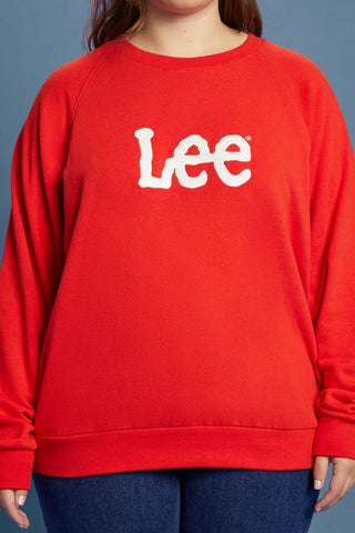 Plus Size Fleece Lee Graphic Pullover