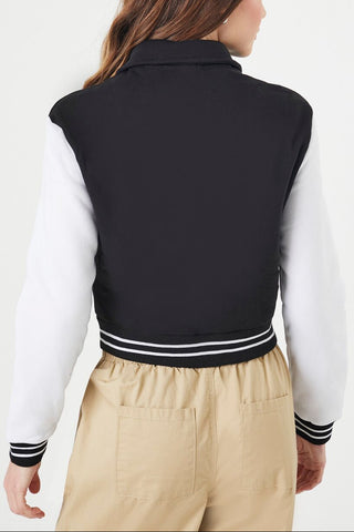 Brooklyn Zip-Up Bomber Jacket