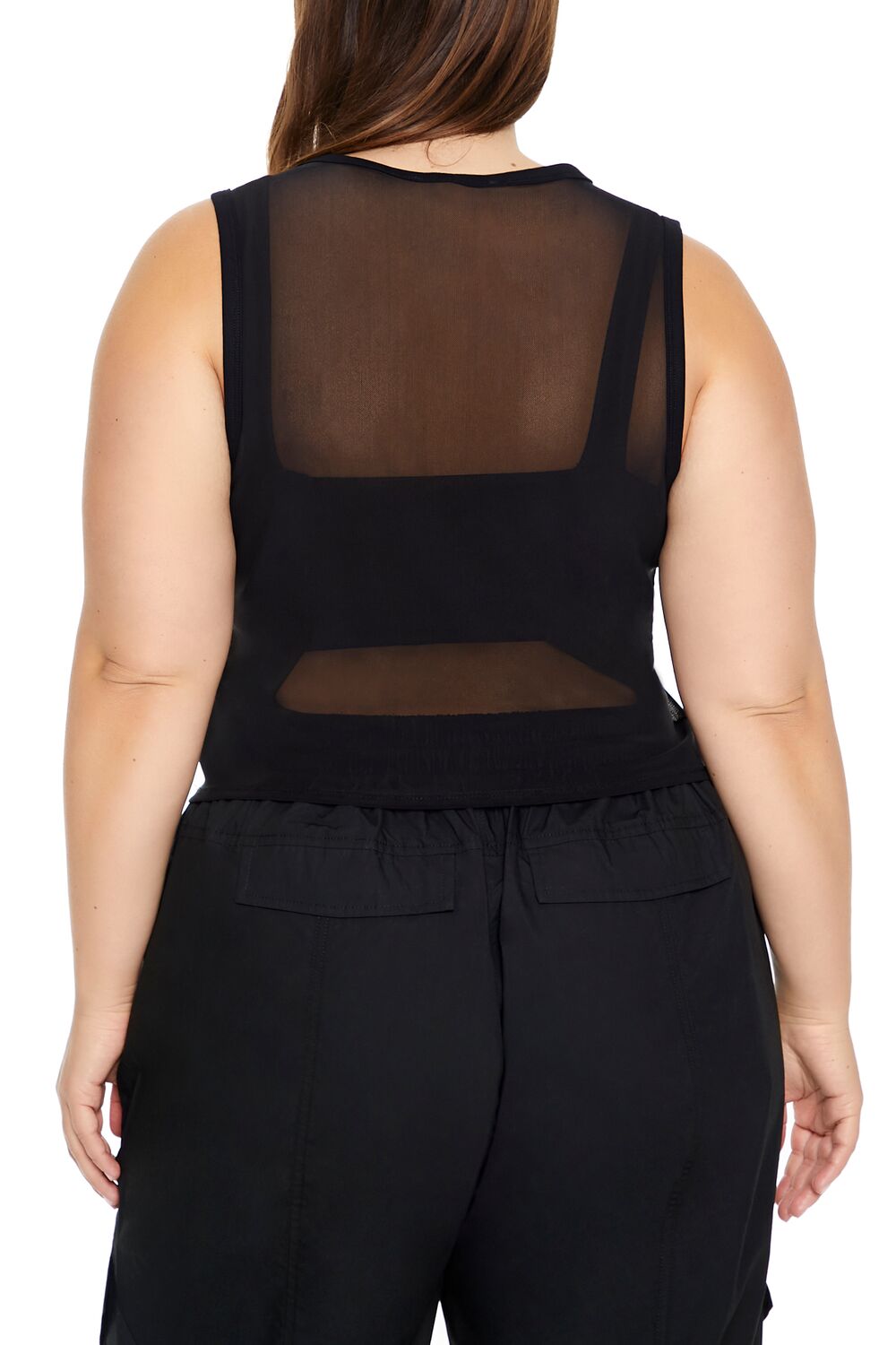  Forever 21 Plus Size Rhinestone NY Tank Top - black multi - Bonton