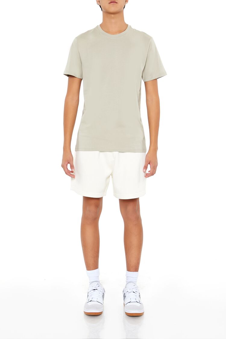  Forever 21 Basic Cotton Crew Tee - steeple grey - Bonton
