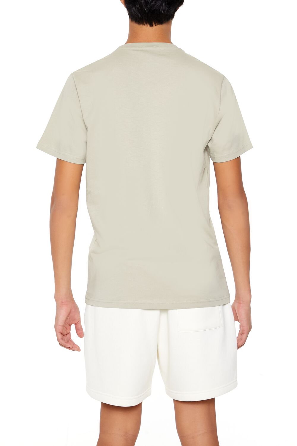  Forever 21 Basic Cotton Crew Tee - steeple grey - Bonton