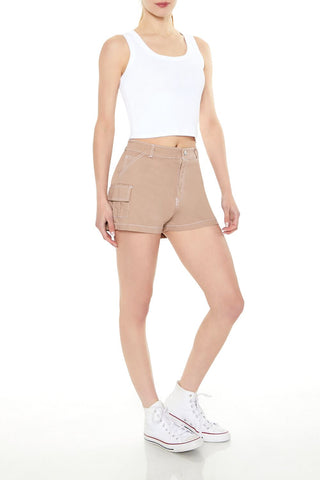 Twill Cargo Shorts