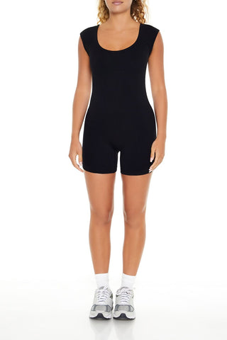 Active Seamless Open-Back Romper