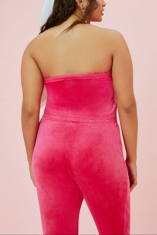Plus Size Hello Kitty Velour Tube Top