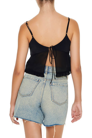 Tie-Back Ruffle Cami