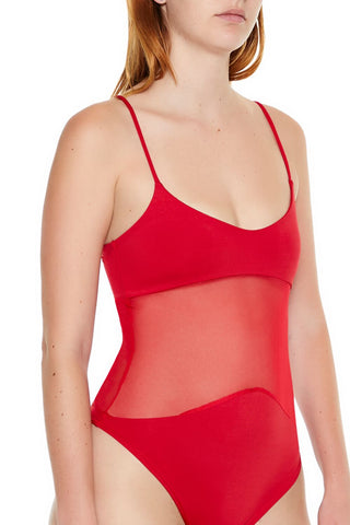 Mesh Cami Bodysuit