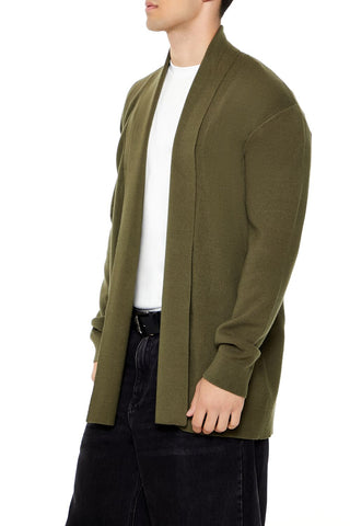 Open-Front Cardigan Sweater