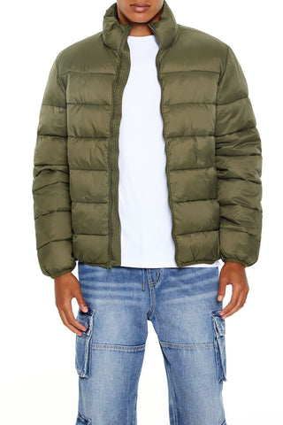 Packable Zip-Up Puffer Jacket