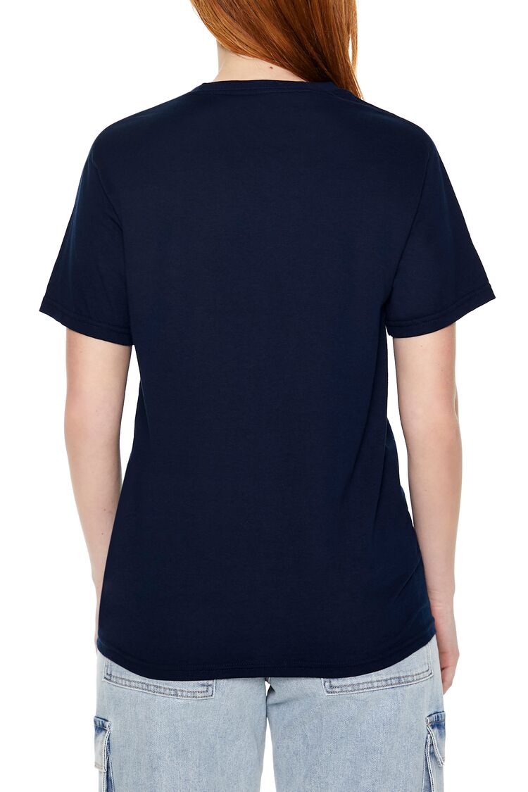  Forever 21 Triple Threat MLB Graphic Tee - navy multi - Bonton
