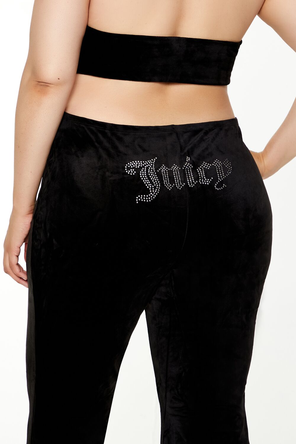  Forever 21 Plus Size Juicy Couture Jumpsuit - black - Bonton