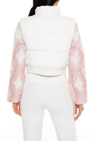 Quilted Cropped Vest