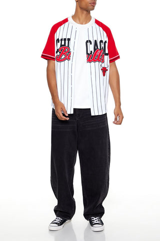 Chicago Bulls Baseball Jersey