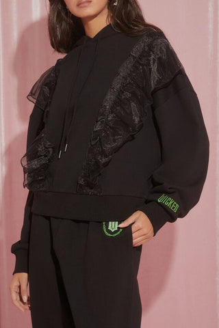 Wicked Witch Ruffle Hoodie