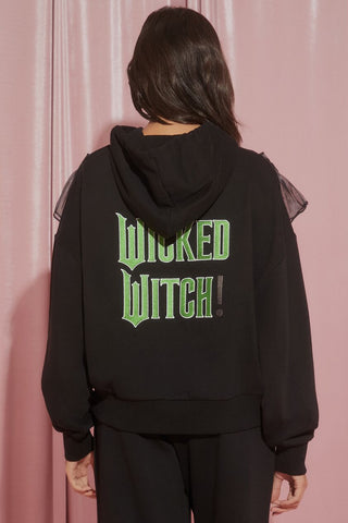 Wicked Witch Ruffle Hoodie