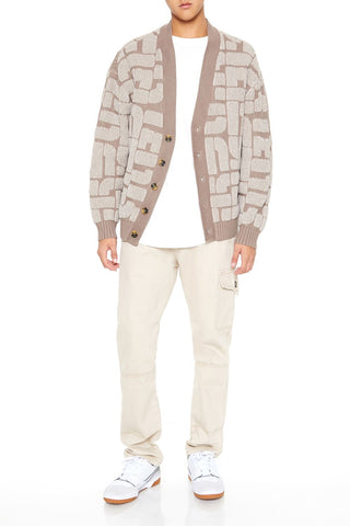 Geo Cardigan Sweater