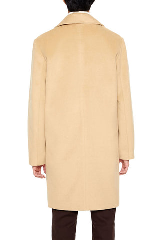 Notched Double-Breasted Coat