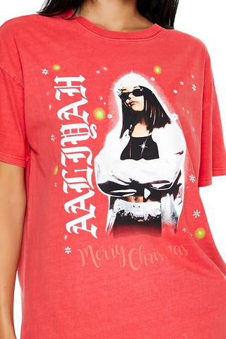 Aaliyah Christmas Graphic Tee