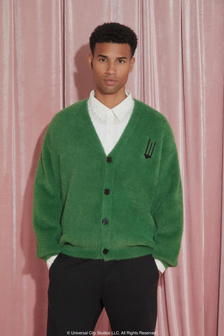 Wicked Embroidered Cardigan Sweater