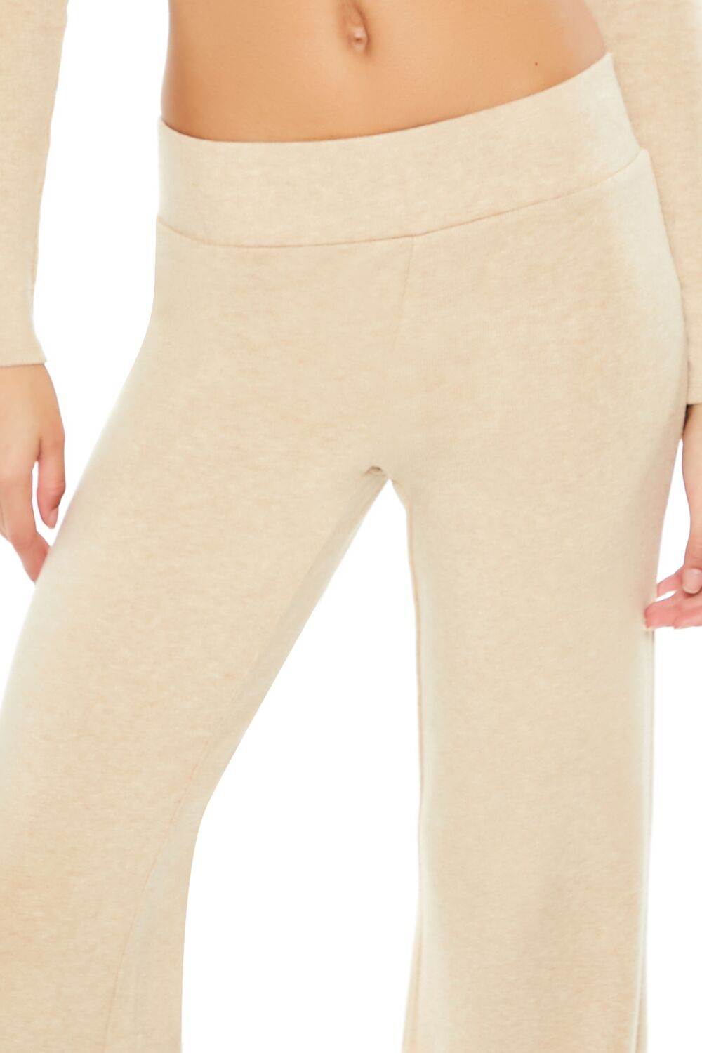  Forever 21 High-Rise Wide-Leg Pants - ivory - Bonton