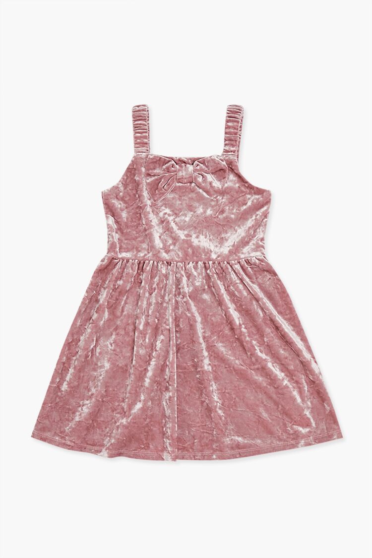  Forever 21 Girls Crushed Velvet Dress (Kids) - mauve - Bonton