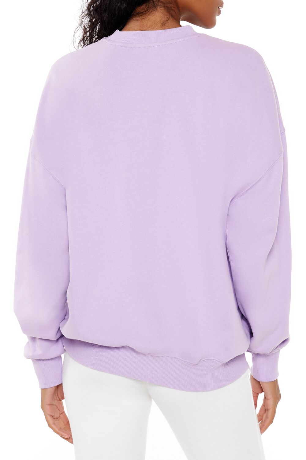  Forever 21 Beaded Aries Pullover - lavender multi - Bonton