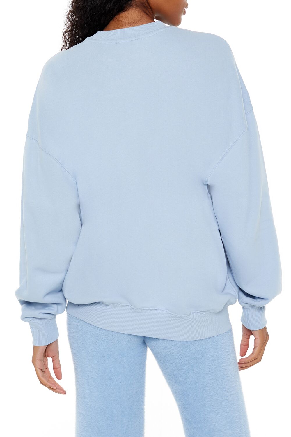  Forever 21 Beaded Taurus Pullover - stone blue multi - Bonton