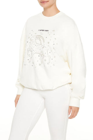 Beaded Capricorn Pullover