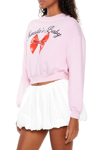 Santas Baby Graphic Pullover