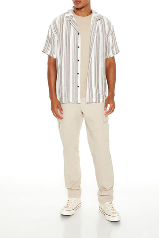 Textured Striped Shirt