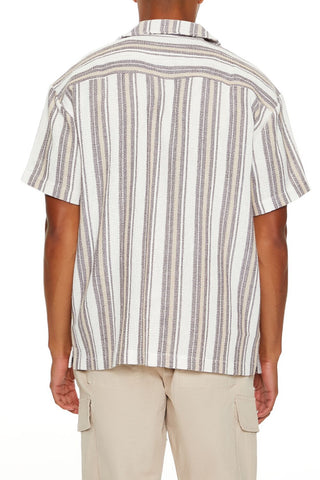 Textured Striped Shirt
