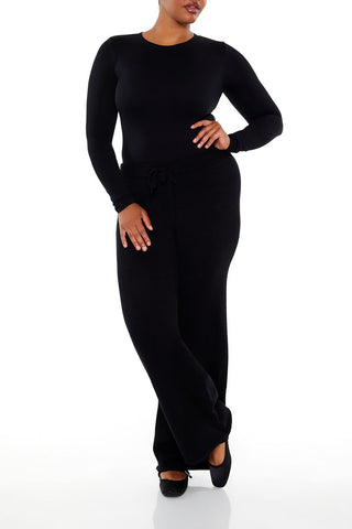 Plus Size Seamless Thong Bodysuit