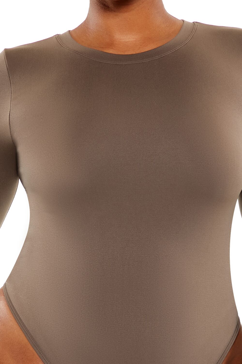  Forever 21 Plus Size Seamless Thong Bodysuit - black - Bonton