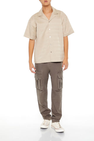 Striped Drop-Sleeve Shirt
