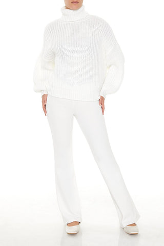 Turtleneck Knit Sweater