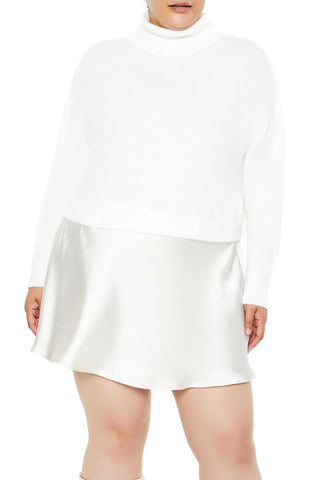 Plus Size Turtleneck Sweater