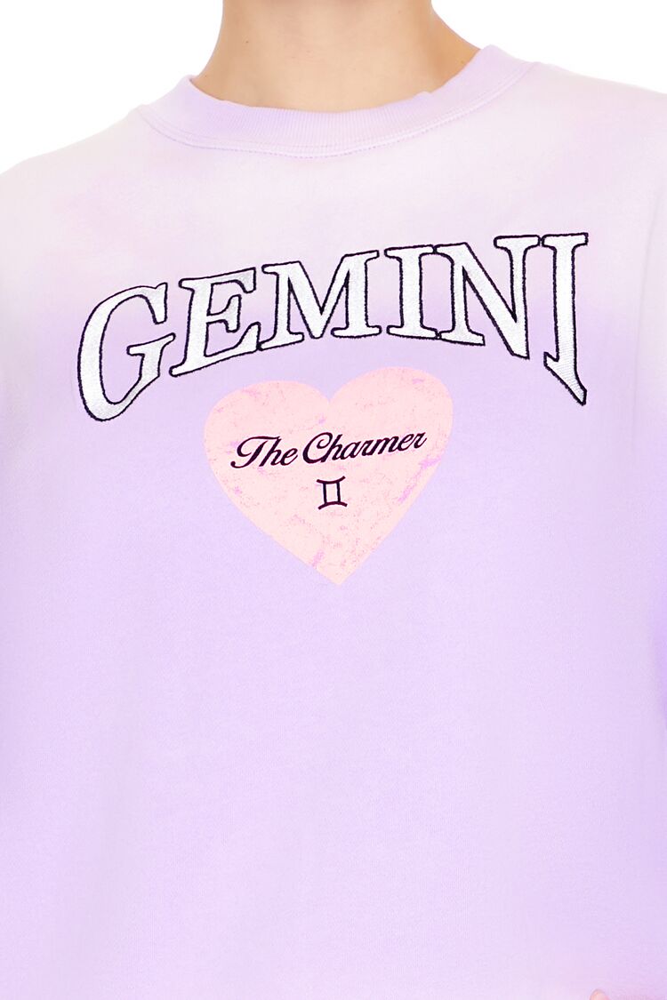  Forever 21 Gemini The Charmer Pullover - lavender multi - Bonton