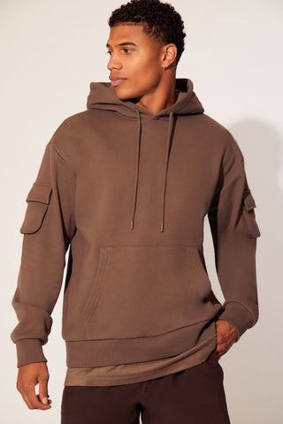 French Terry Cargo Hoodie