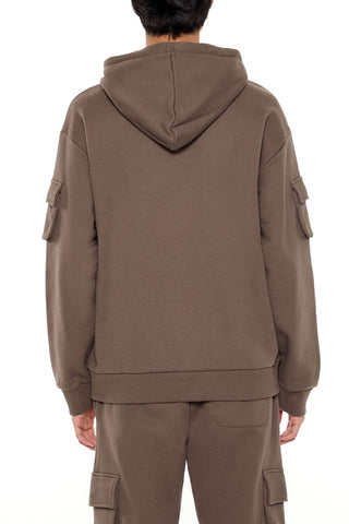 French Terry Cargo Hoodie