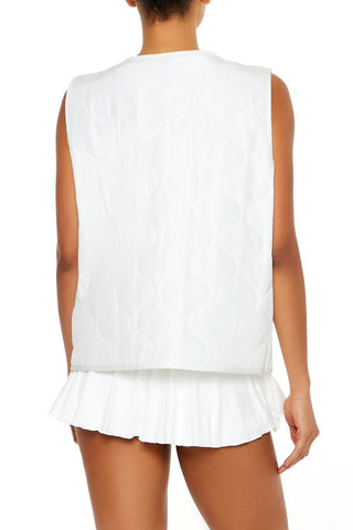 Active Quilted Zip-Up Vest