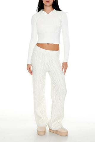 Hooded Raglan Sweater