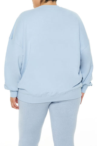 Plus Size Beaded Taurus Pullover