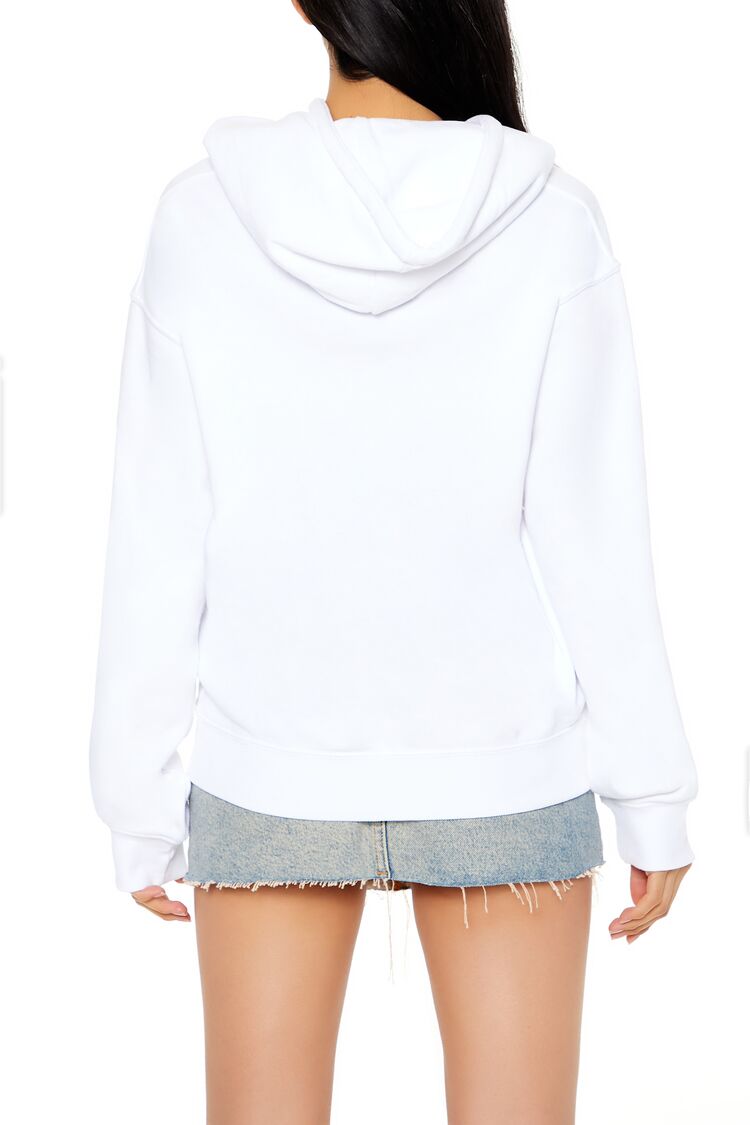  Forever 21 Kewpie Spill the Tea Hoodie - white multi - Bonton