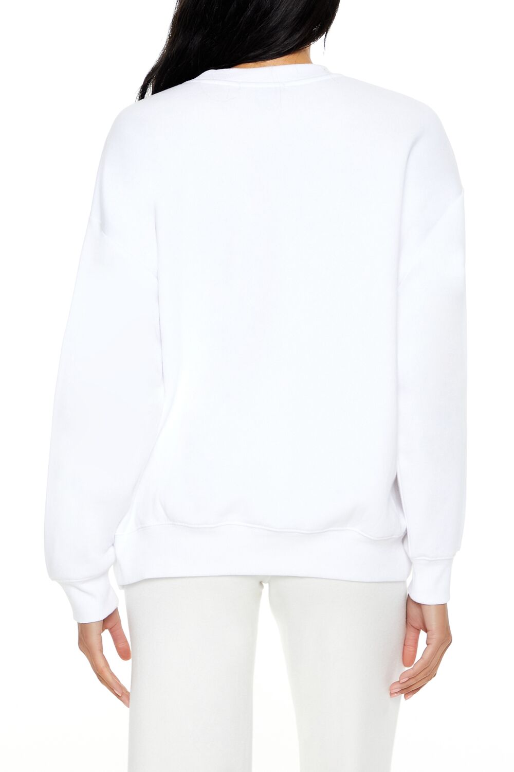  Forever 21 Big Bear California Graphic Pullover - white multi - Bonton