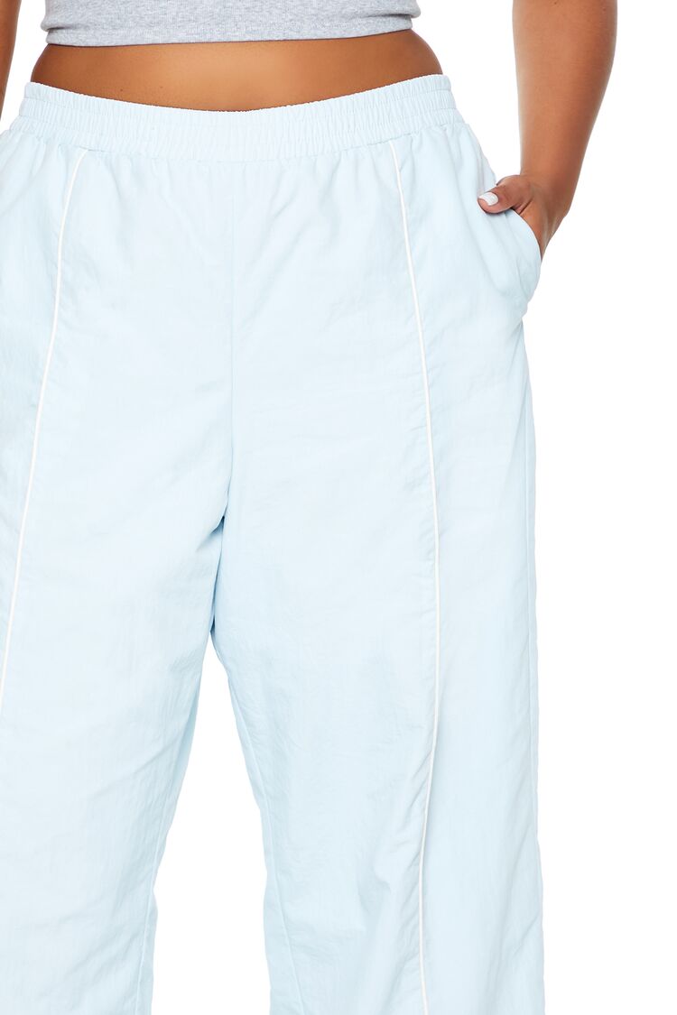  Forever 21 Plus Size Active Windbreaker Pants - aqua - Bonton