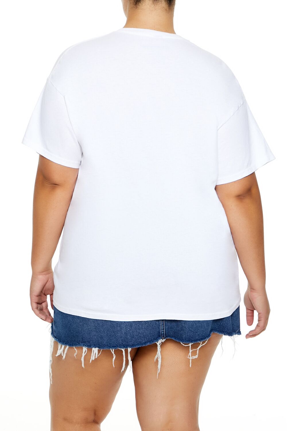  Forever 21 Plus Size Saweetie Graphic Tee - white multi - Bonton