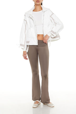 Quilted Two-Tone Puffer Jacket