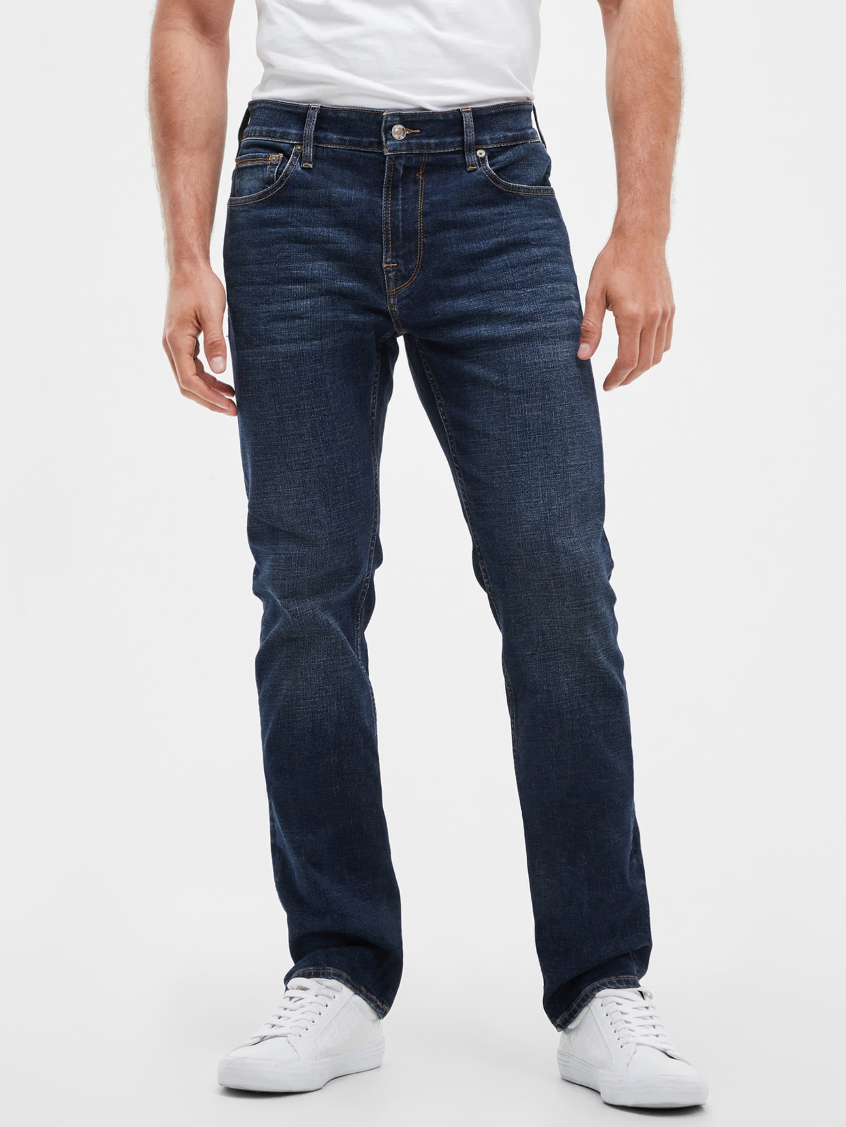  Guess Men's Eco Straight Jeans - BLUE GUITAR - Bonton