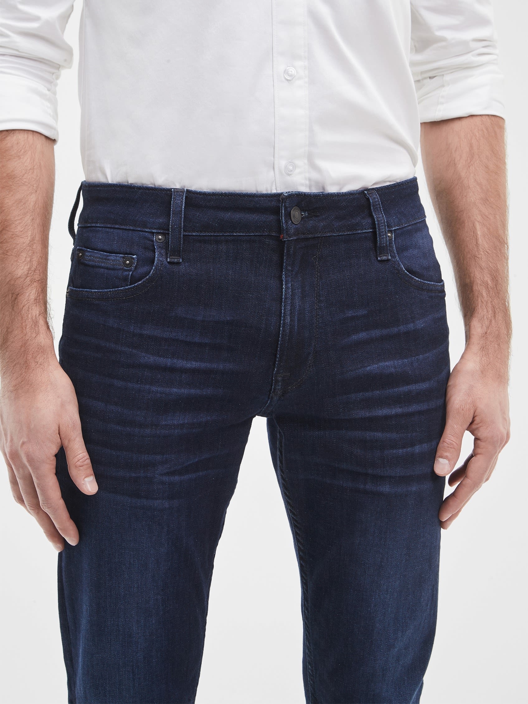  Guess Men's Tapered Jeans - RINGER WASH INDIGO - Bonton