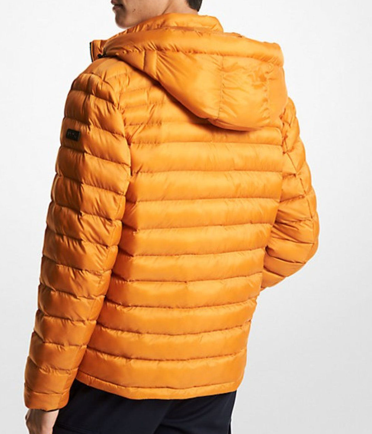  Michael Kors Hooded Packable Jacket Marigold - Marigold - Bonton