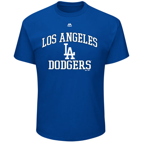 Mens Big And Tall Team Logo Short Sleeve Tee Shirt - Los Angeles Dodgers